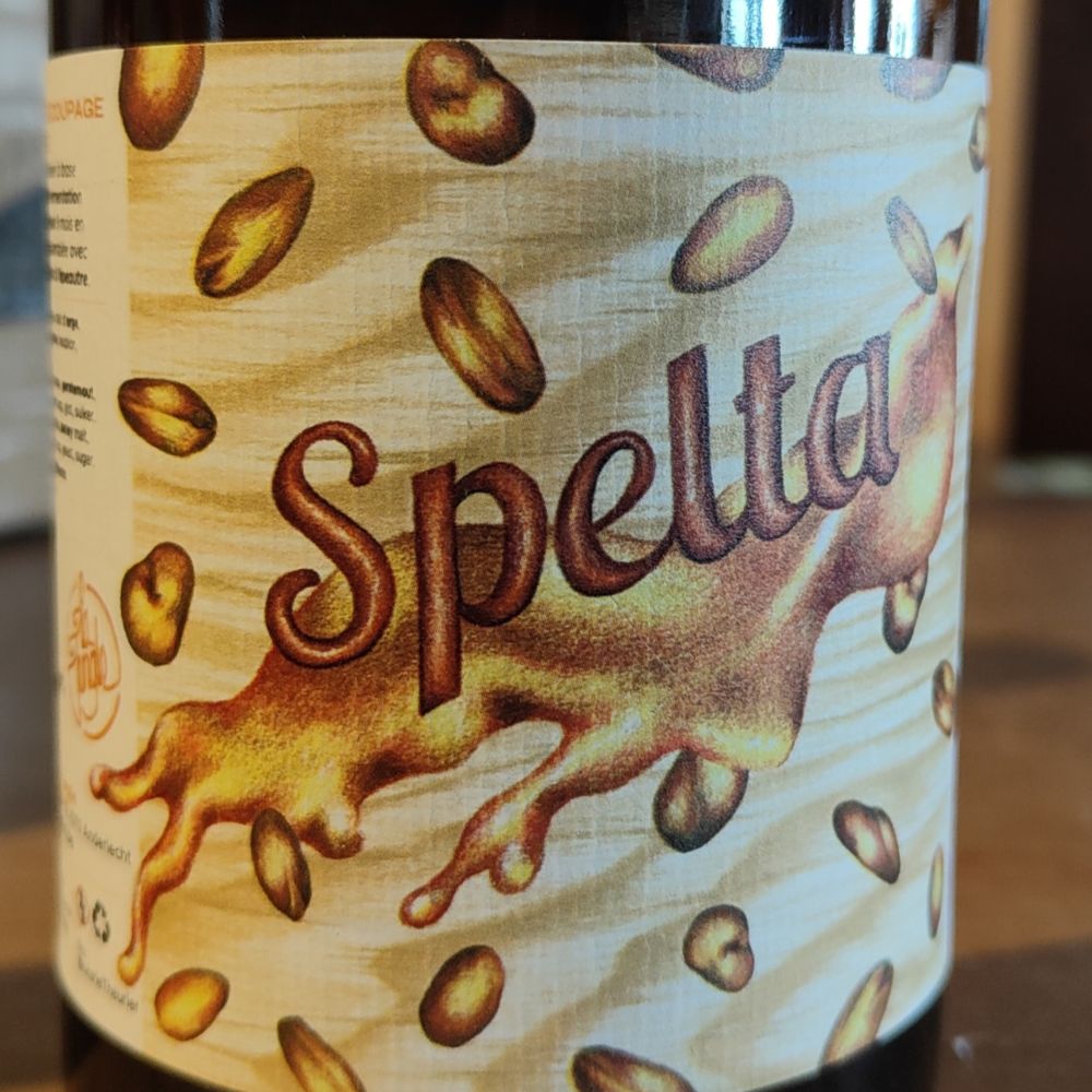 [1001] Spelta" Saison de coupage épeautre. Mixte barrique 9 mois et jeune saison"