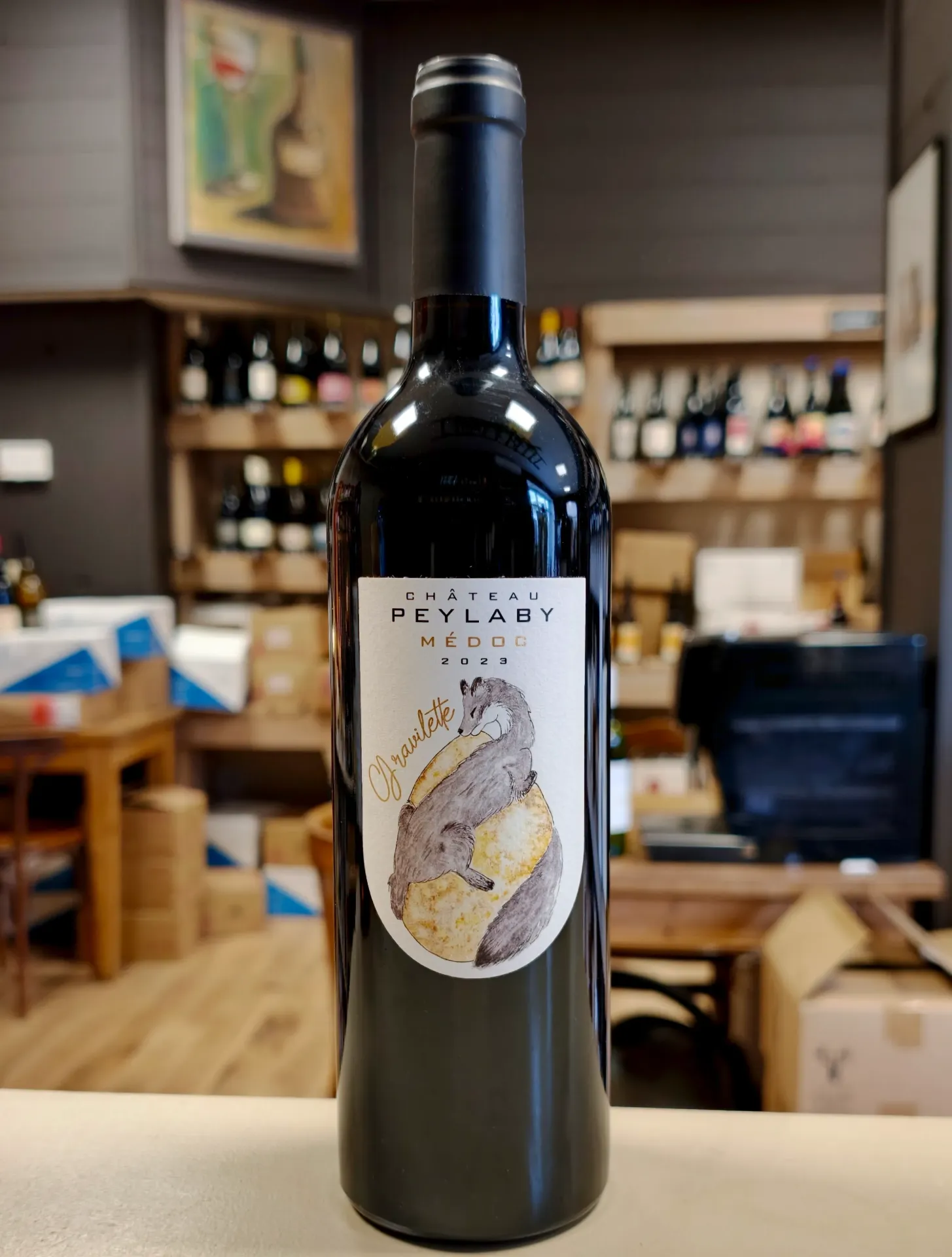 [1331] Gravilette 2023 - AOC Médoc - élevage cuve ovoïde