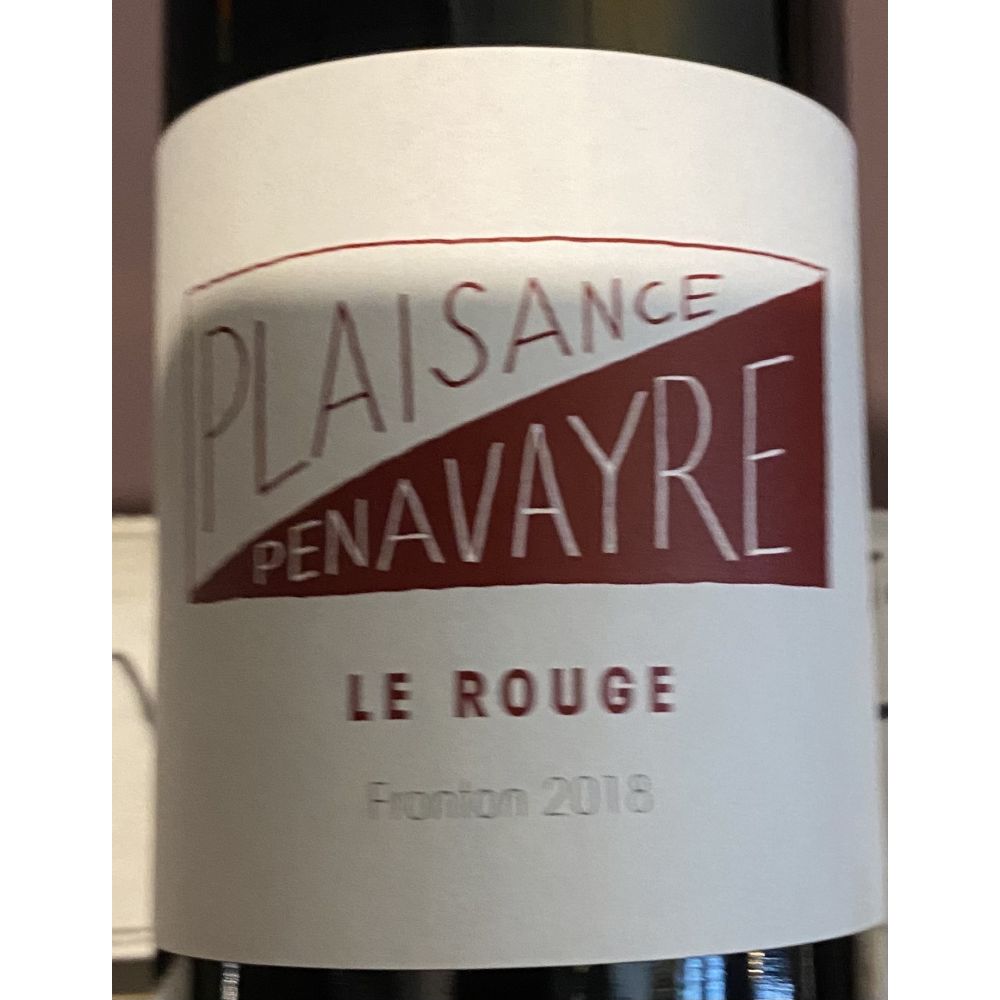 [250] Le Rouge 2018 AOP Fronton Plaisance