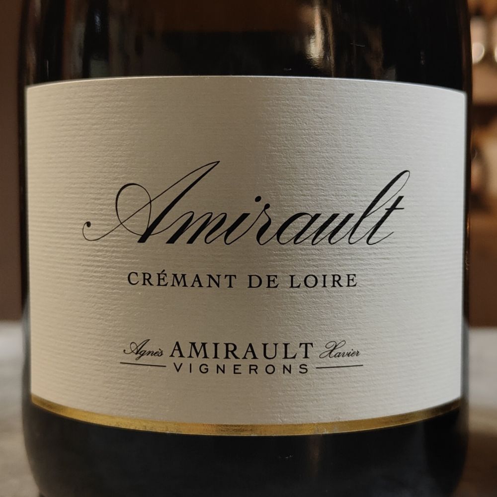 Amirault" - Crémant de Loire Brut nature 36 mois minimum sur lattes"