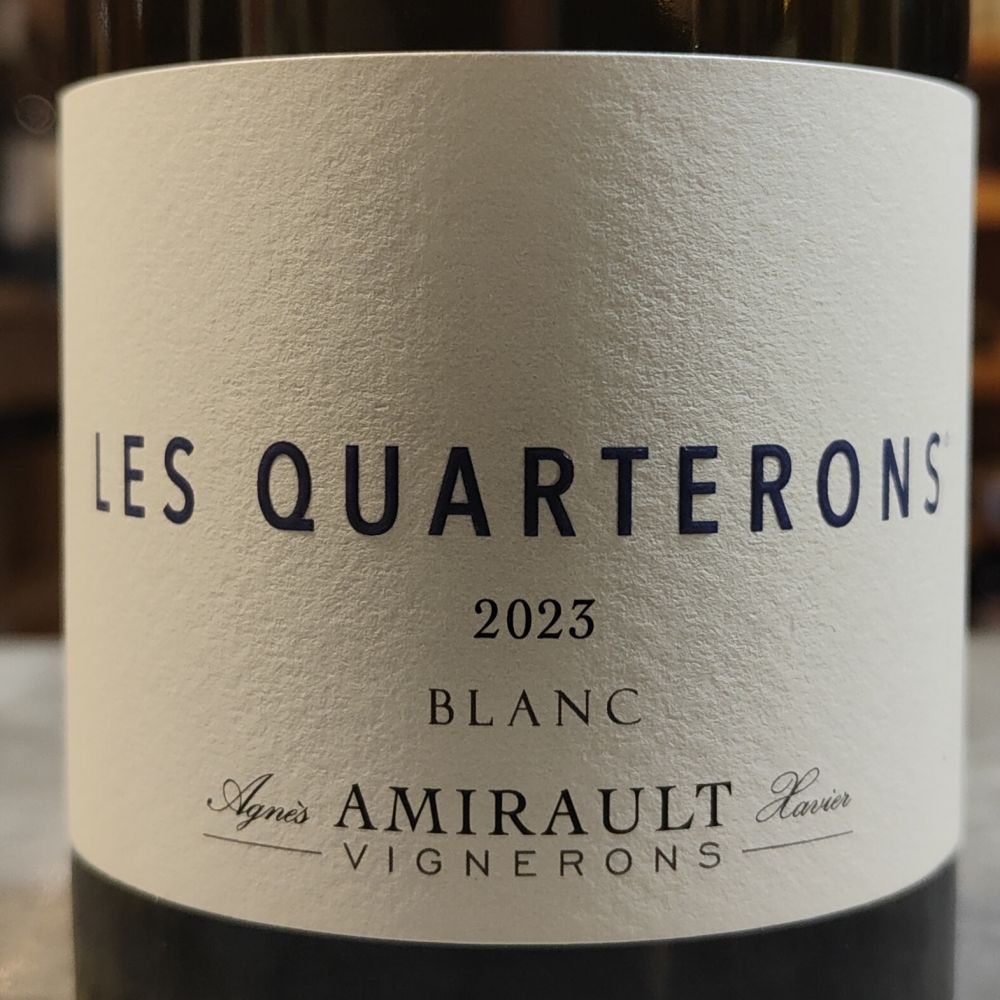 [1026] Anjou blanc les Quarterons" 2023 - 100% chenin"