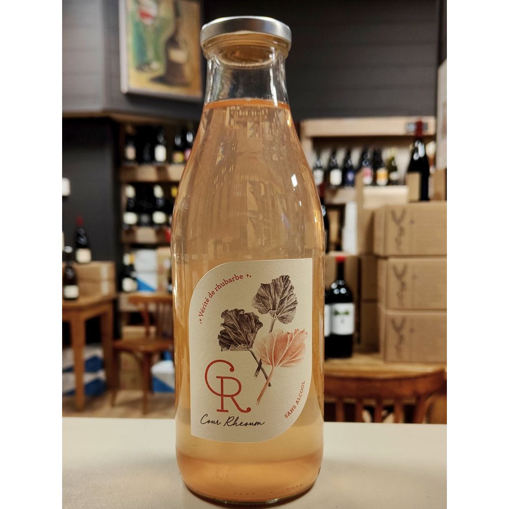 Vérité de Rhubarbe - jus de rhubarbe 1L