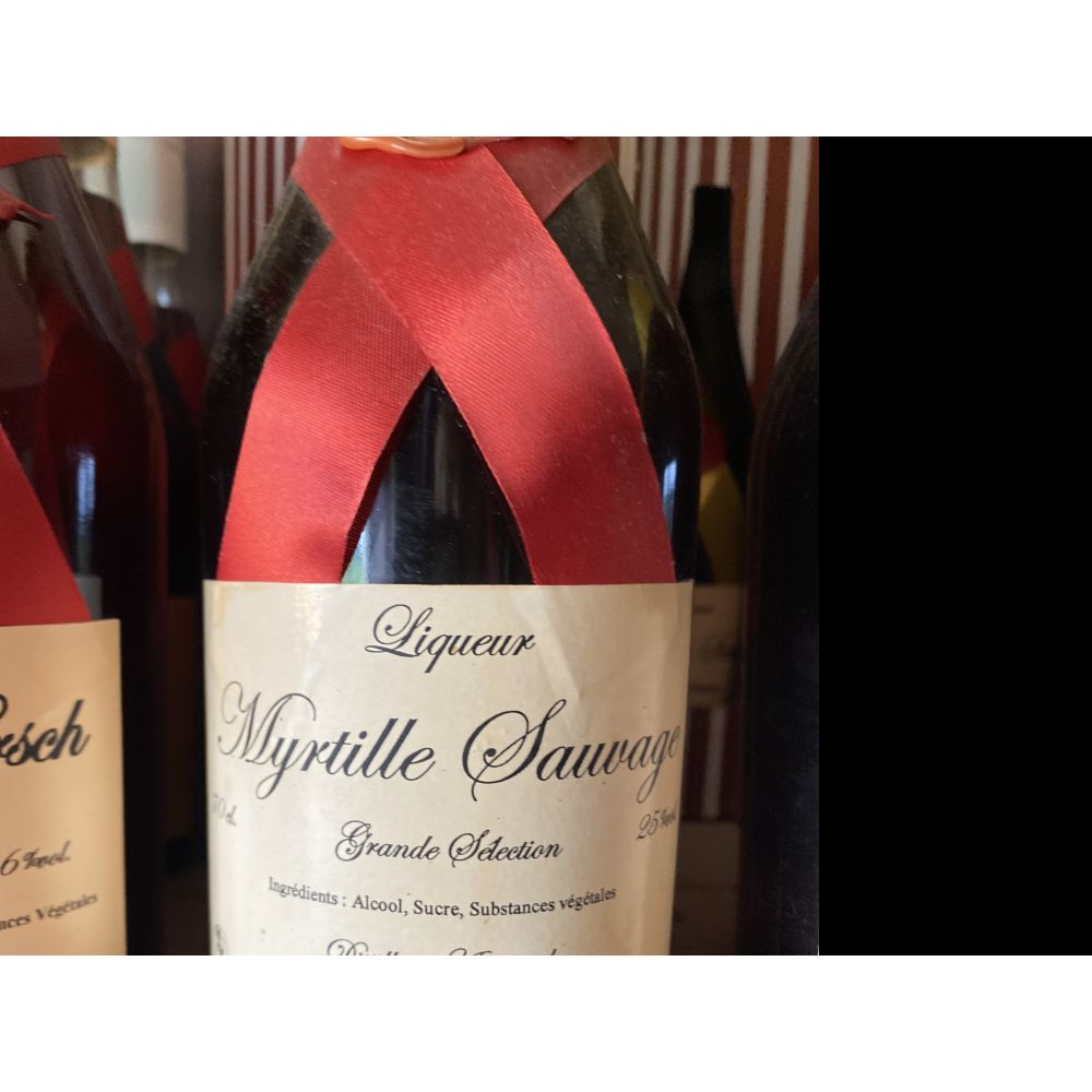 [369] Liqueur de Myrtilles Sauvages  25 % vol -70 cl