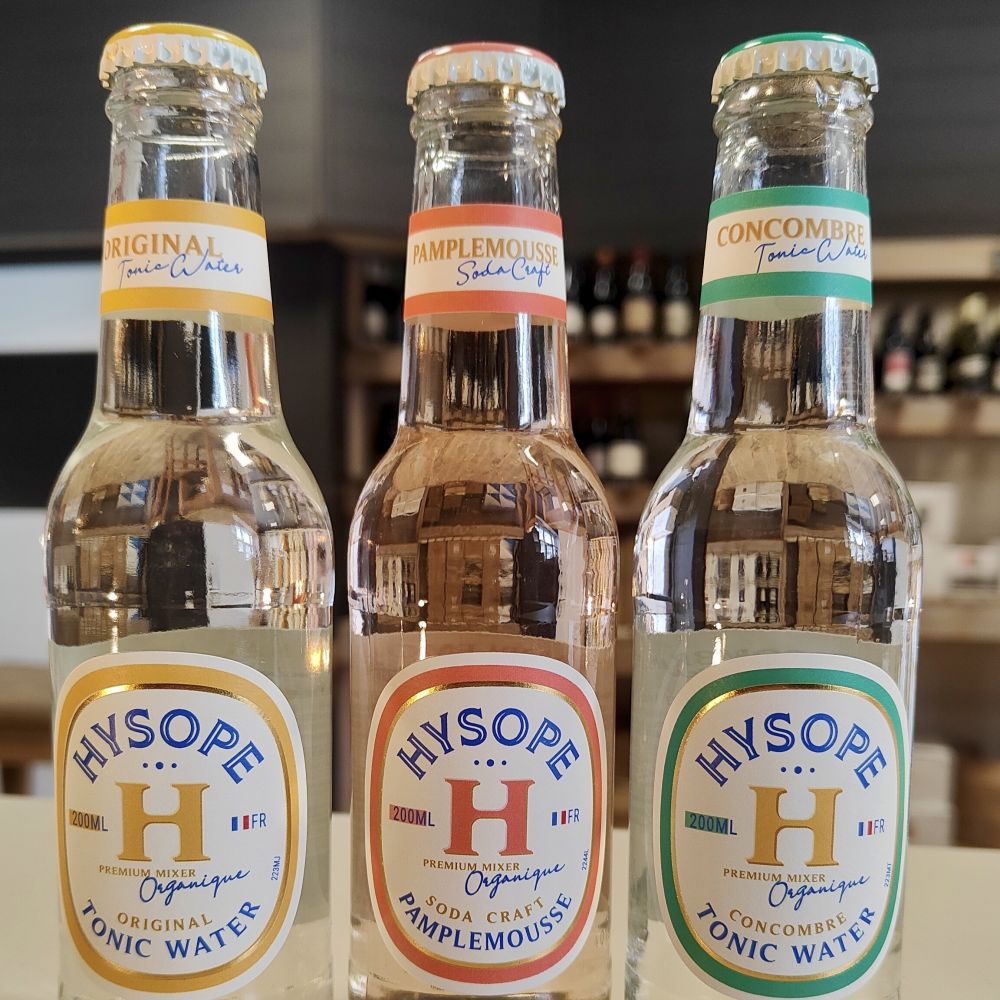 Tonic et soda Hysope, différents parfums au choix - 20cl Bio
