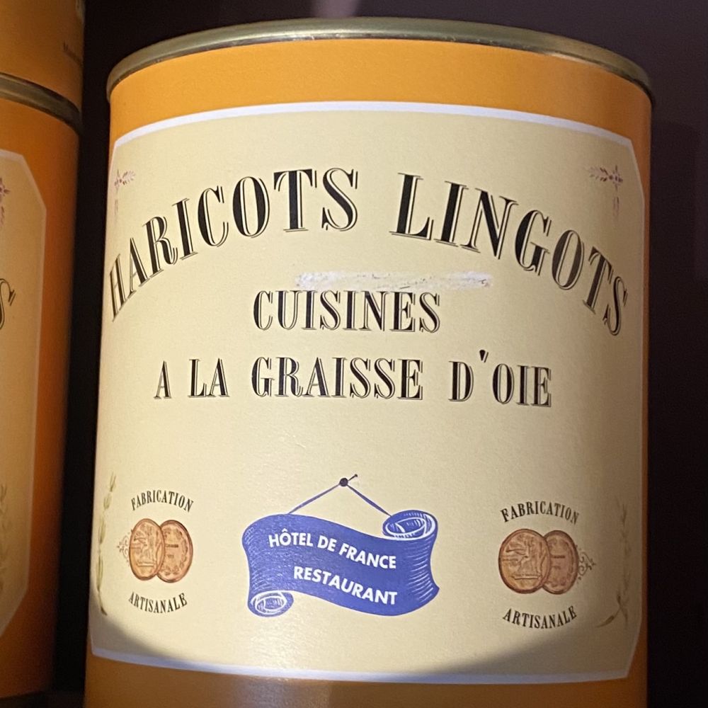 [460] Lingots cuisinés à la graisse d'oie 800gr