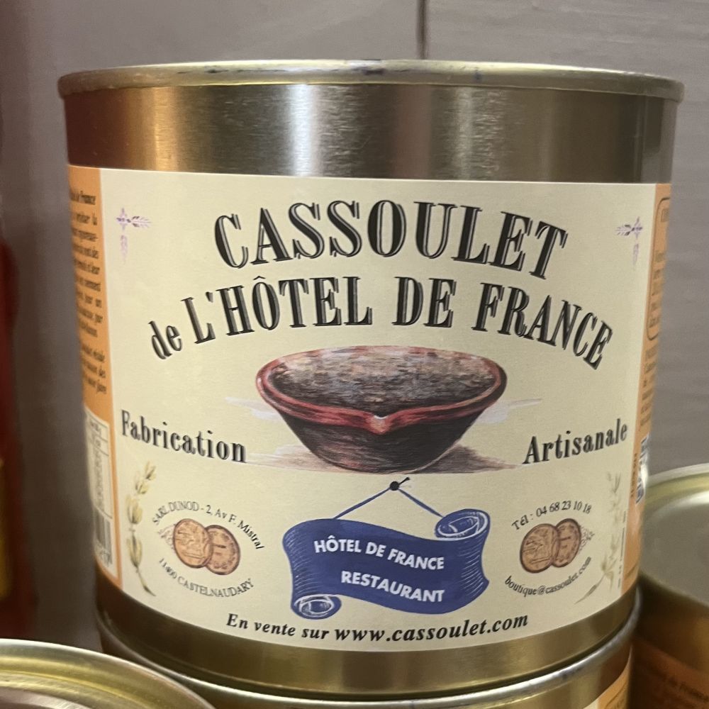 [1186] Cassoulet 600 gr 1 personne