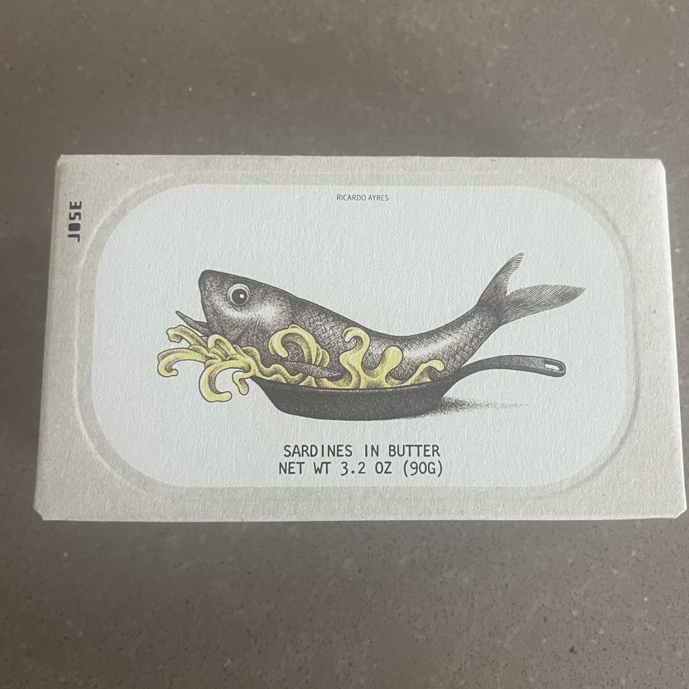 Jose Gourmet sardines au beurre des Açores
