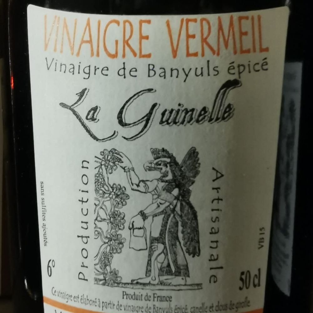 Vinaigre Vermeil - de Banyuls épicé 50 cl