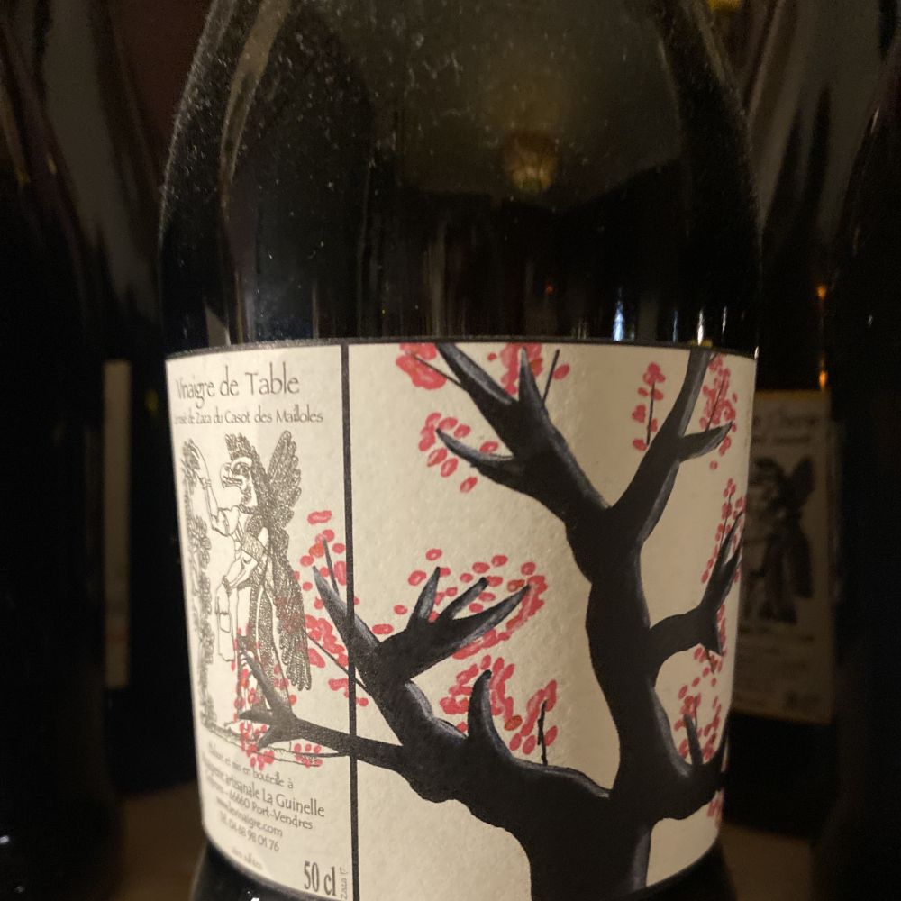 [455] vinaigre rosé de Zaza (casot des Mailloles) bio 50 cl