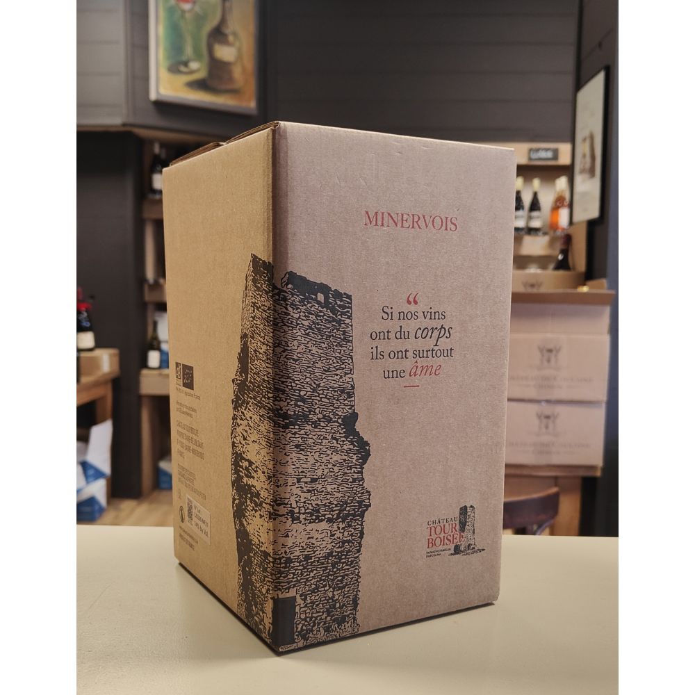 [1338] BiB 5L Minervois rouge AOC - Bio