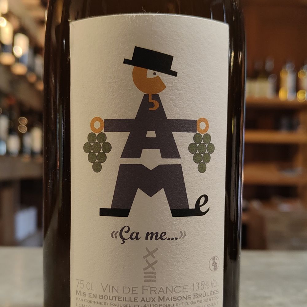 [1038] Ça me..." 100\% Sauvignon en macération - vin orange"