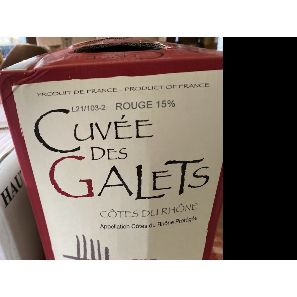 [326] BIB les Galets Côtes-du-Rhône Rouge 5L