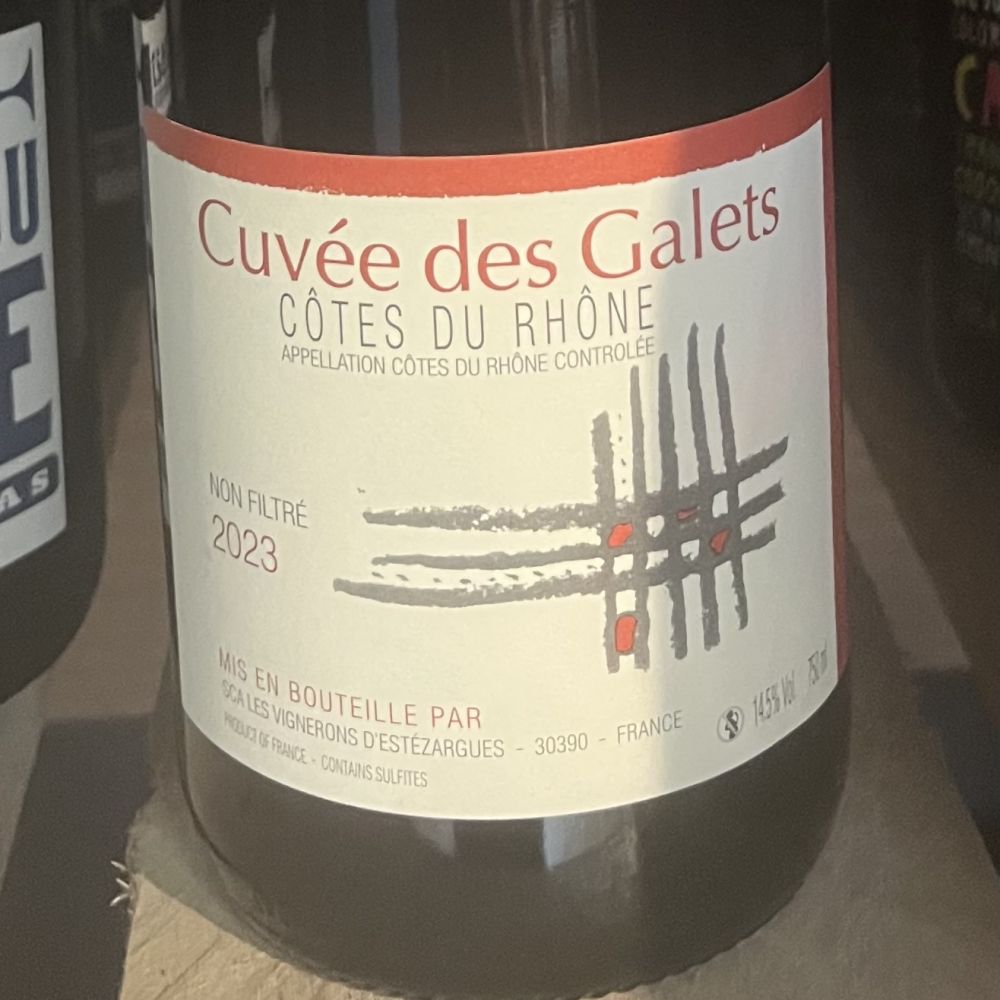 [1205] Les Galets CDR rouge 2023 14.5°