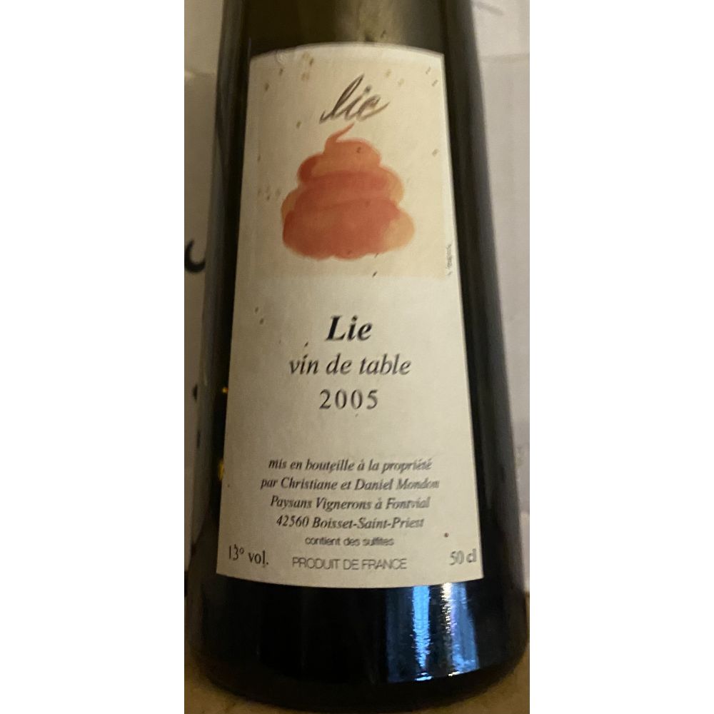 [83] Lie 2005 - type Nectar" 100% viognier - 50cl"